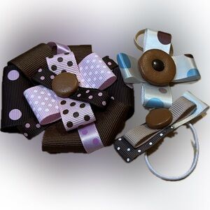 Lot of 3 handmade bows